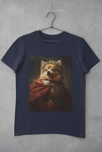 Pomeranian Roman Emperor Graphic Tee