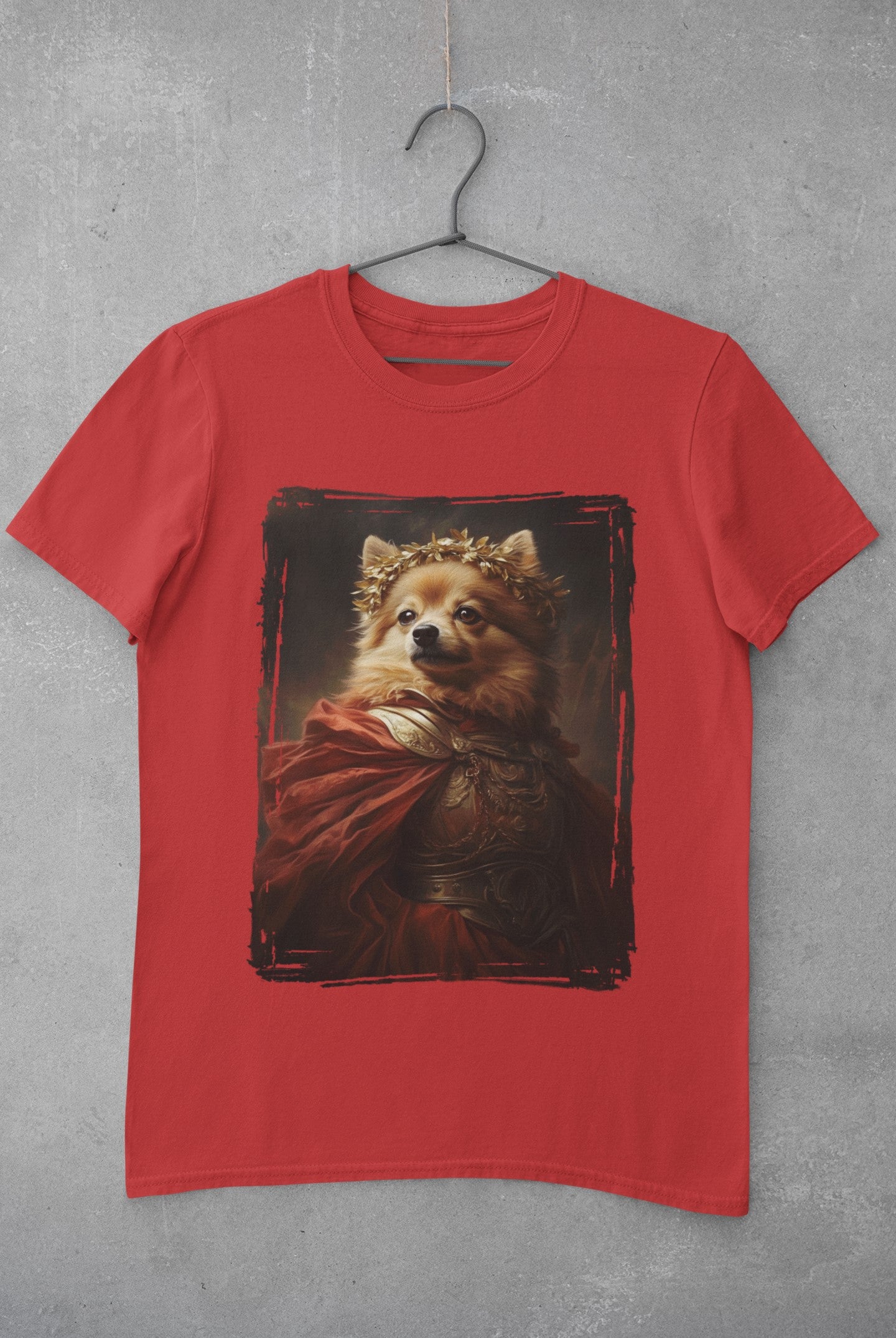 Pomeranian Roman Emperor Graphic Tee