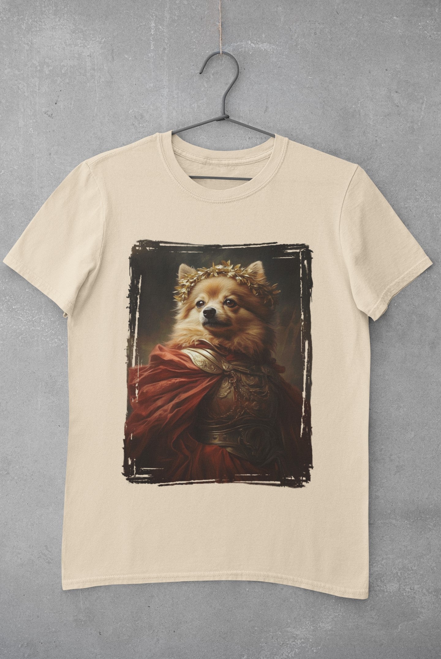 Pomeranian Roman Emperor Graphic Tee