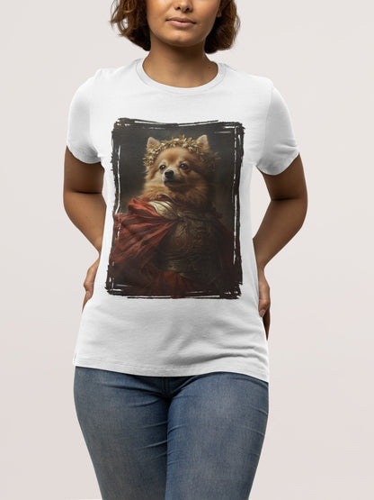 Pomeranian Roman Emperor Graphic Tee