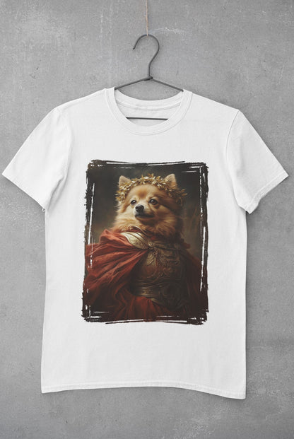 Pomeranian Roman Emperor Graphic Tee