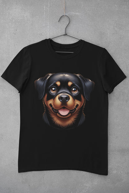 Rottweiler Cartoon Graphic Tee