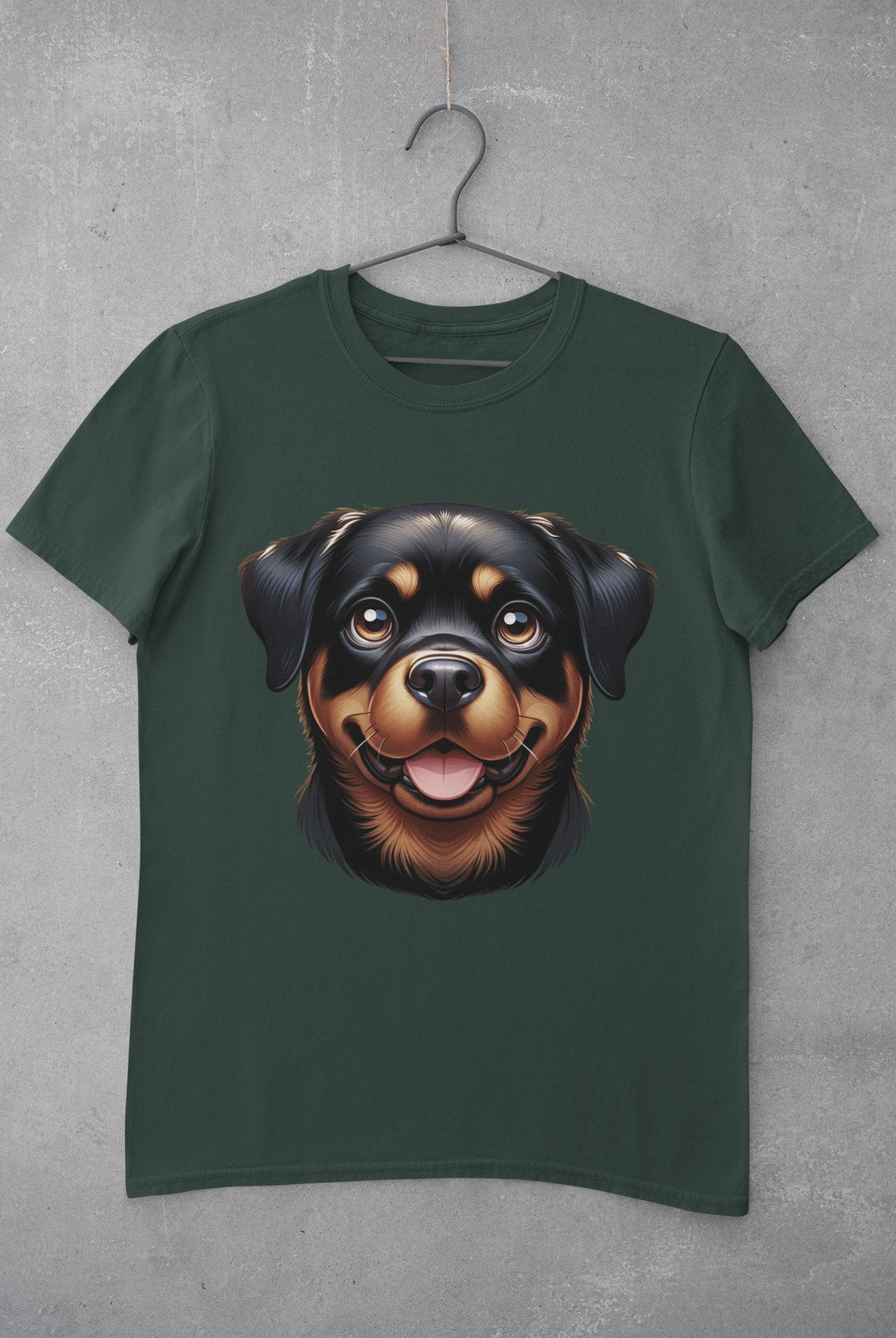 Rottweiler Cartoon Graphic Tee