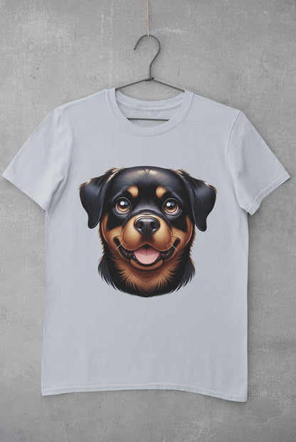 Rottweiler Cartoon Graphic Tee