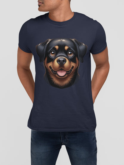 Rottweiler Cartoon Graphic Tee