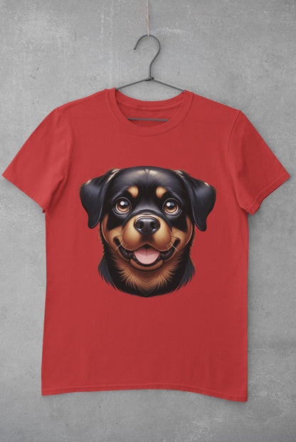 Rottweiler Cartoon Graphic Tee