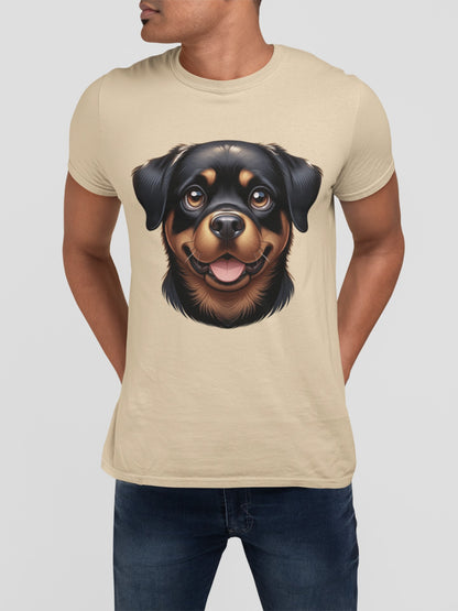 Rottweiler Cartoon Graphic Tee