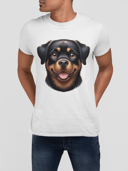 Rottweiler Cartoon Graphic Tee