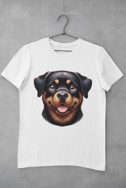 Rottweiler Cartoon Graphic Tee