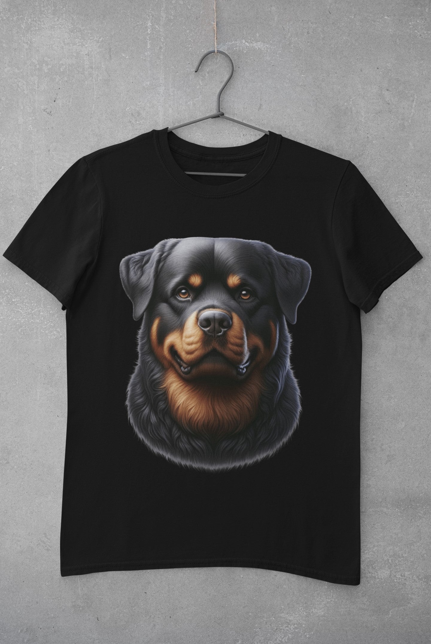 Rottweiler Realistic Graphic Tee