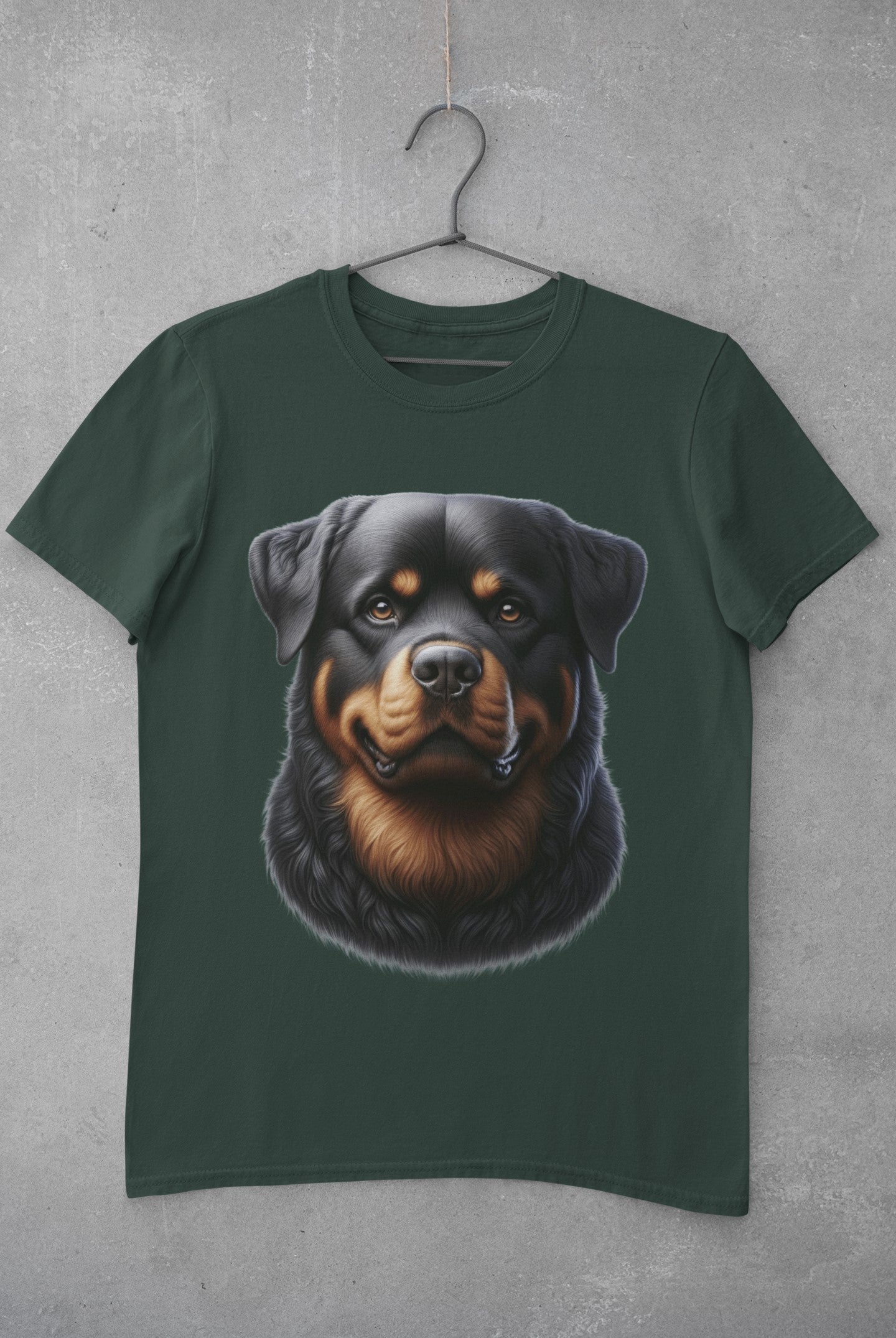 Rottweiler Realistic Graphic Tee