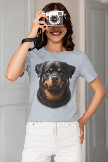 Rottweiler Realistic Graphic Tee