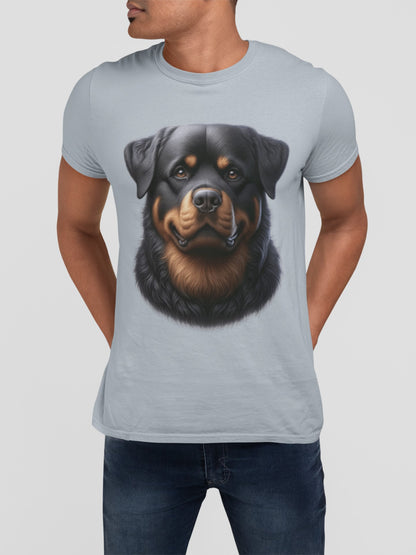 Rottweiler Realistic Graphic Tee