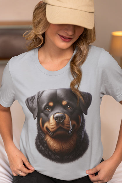 Rottweiler Realistic Graphic Tee