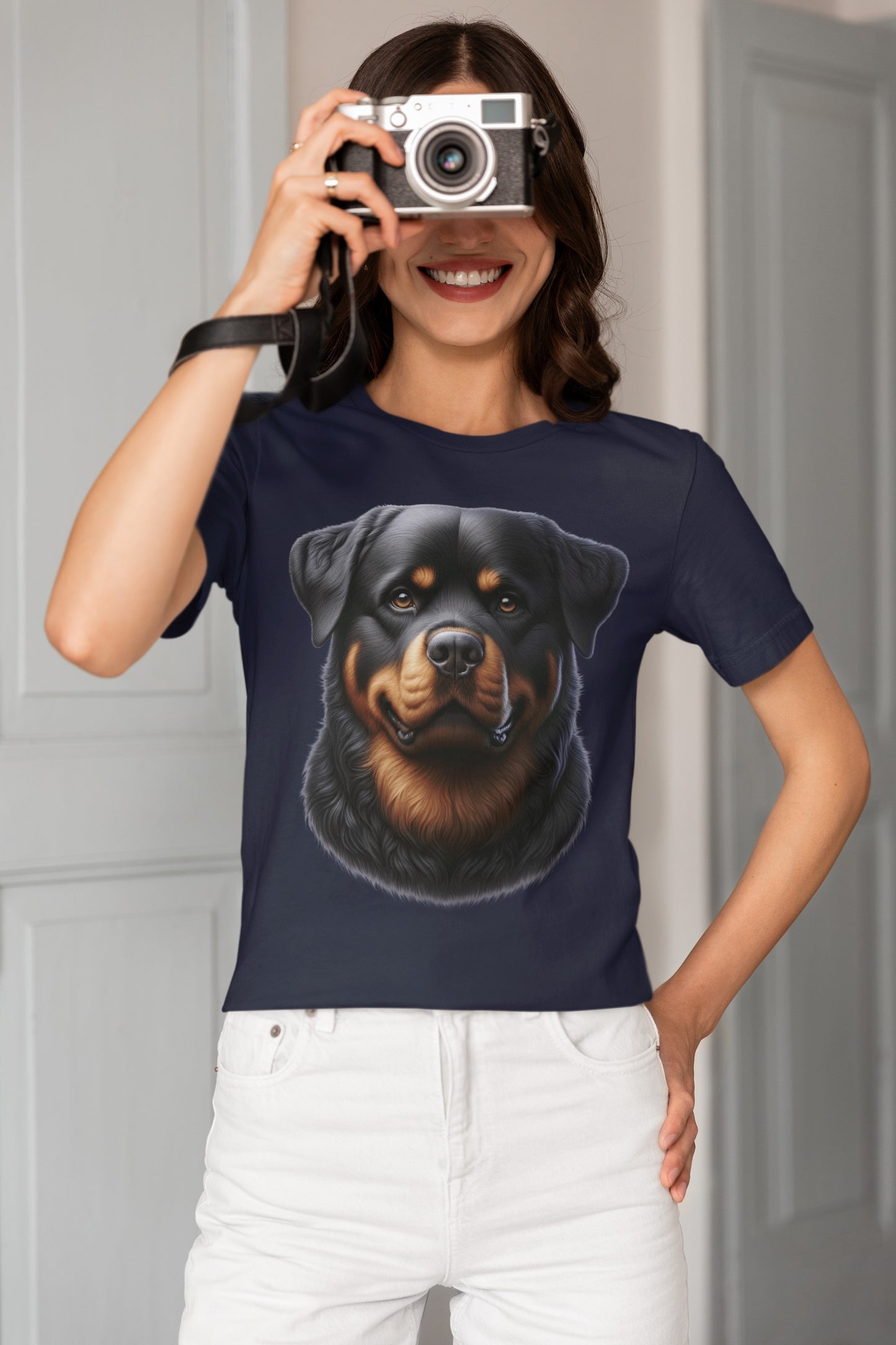 Rottweiler Realistic Graphic Tee
