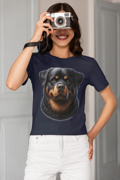 Rottweiler Realistic Graphic Tee