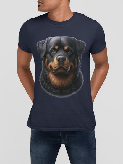 Rottweiler Realistic Graphic Tee