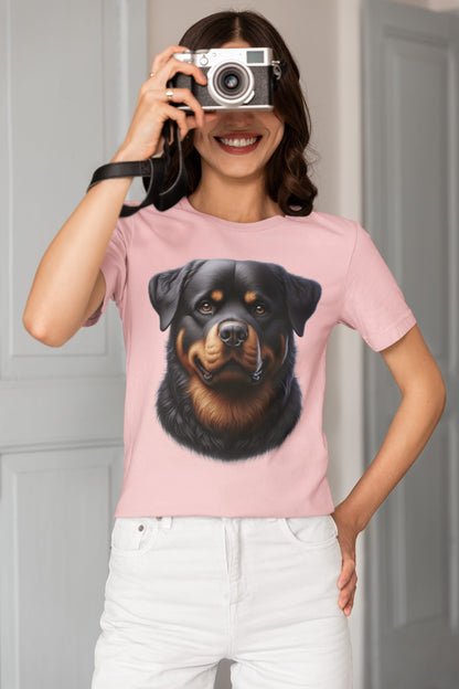 Rottweiler Realistic Graphic Tee