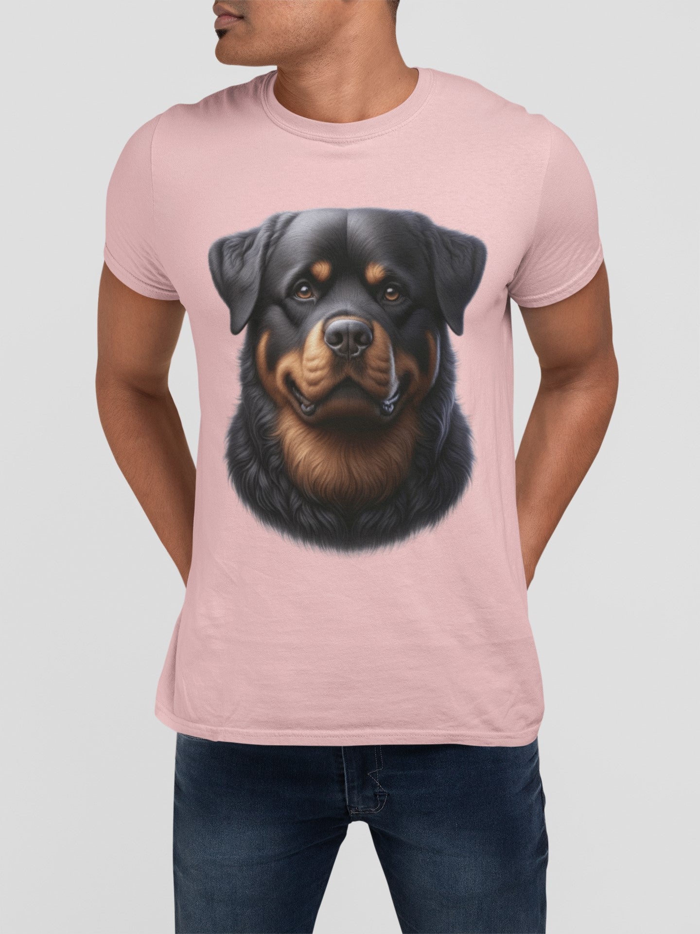 Rottweiler Realistic Graphic Tee