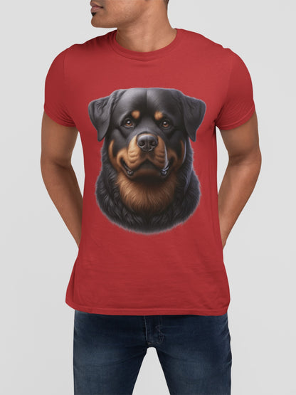 Rottweiler Realistic Graphic Tee