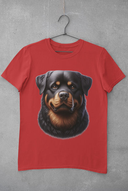 Rottweiler Realistic Graphic Tee