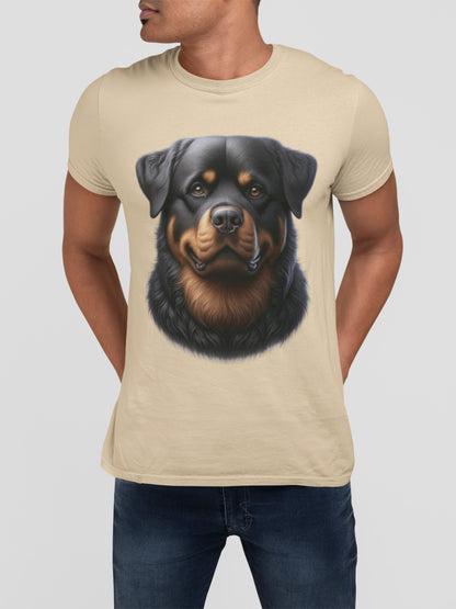 Rottweiler Realistic Graphic Tee