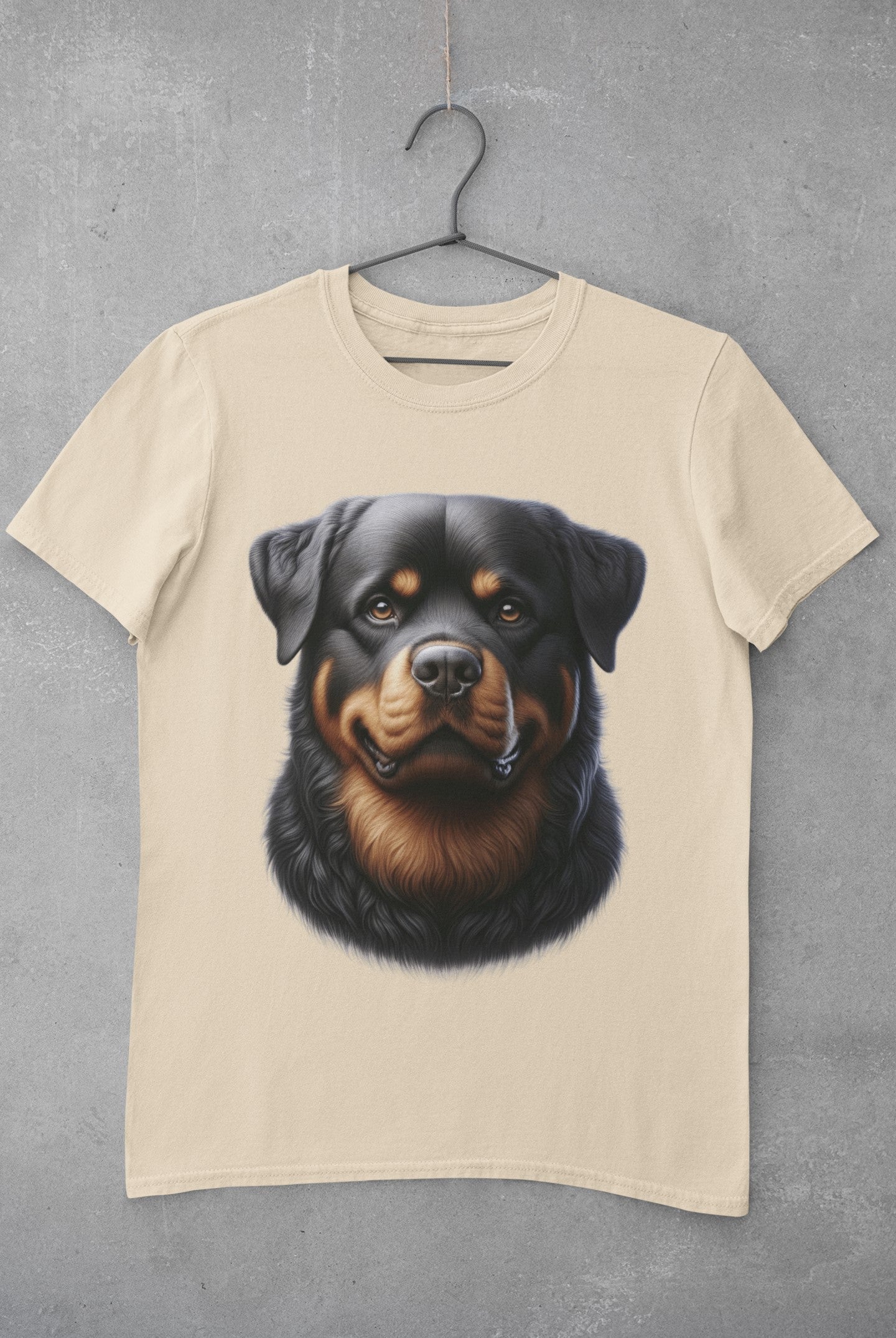 Rottweiler Realistic Graphic Tee