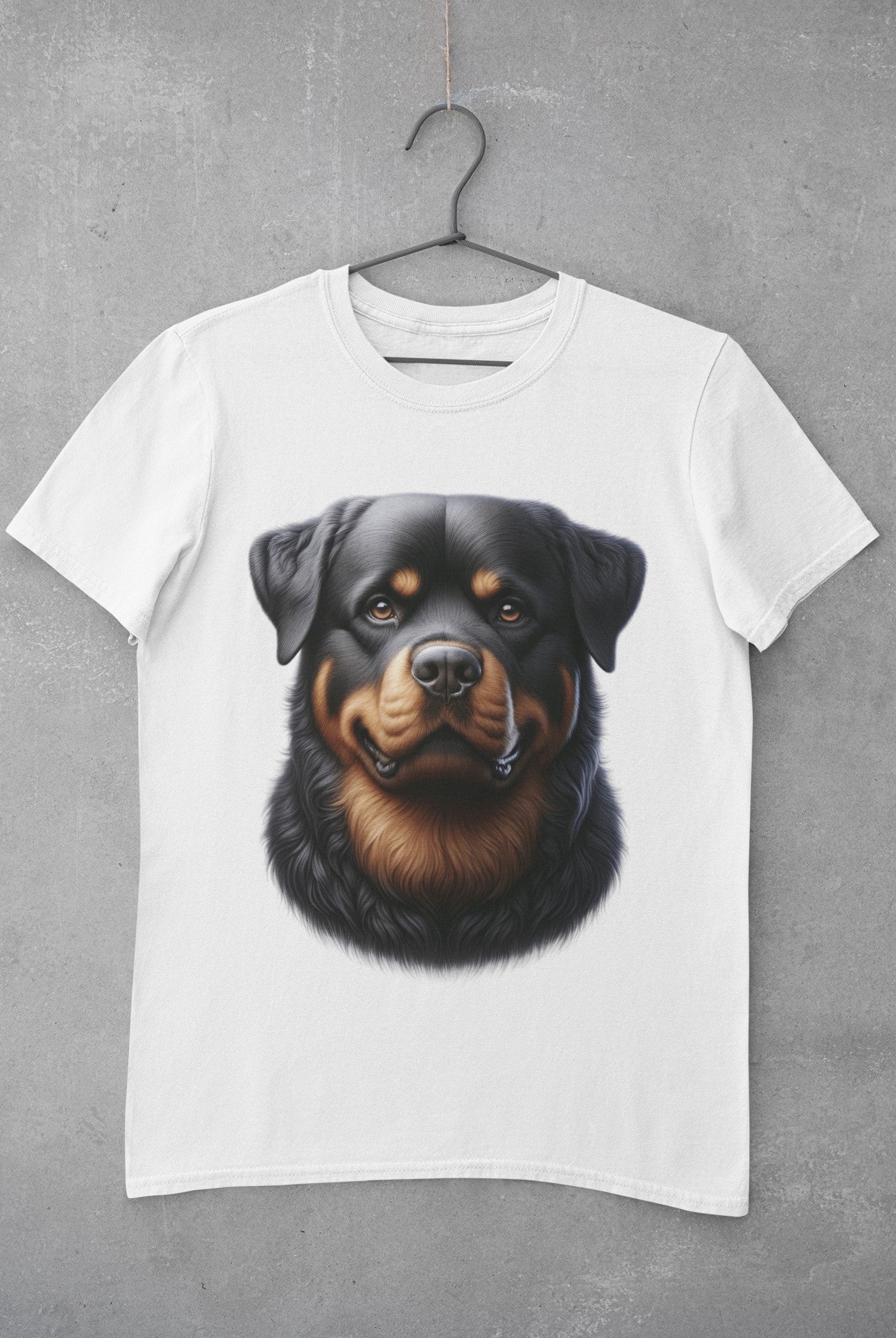 Rottweiler Realistic Graphic Tee