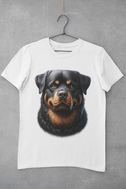 Rottweiler Realistic Graphic Tee