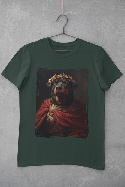 Rottweiler Roman Emperor Graphic Tee