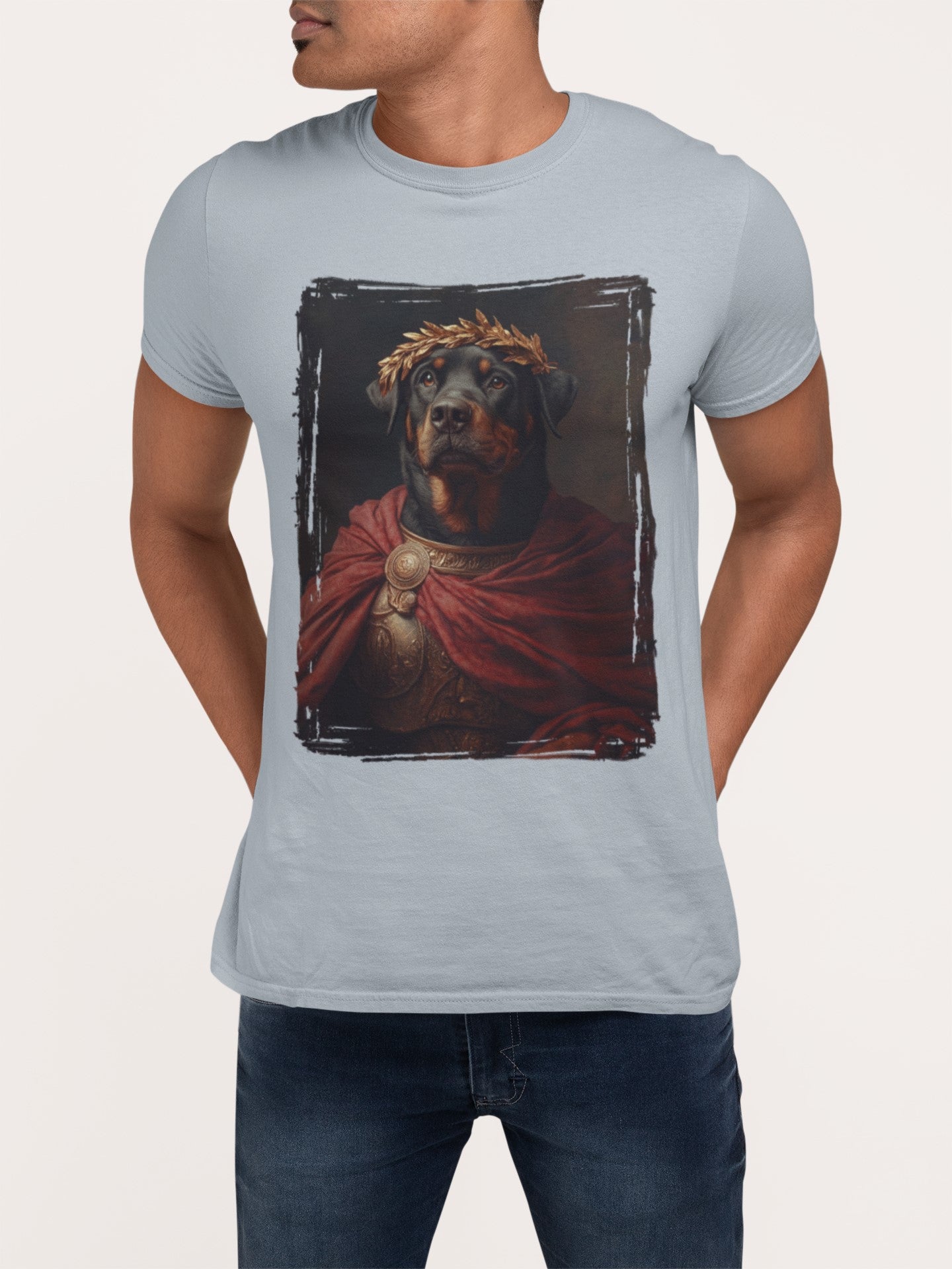 Rottweiler Roman Emperor Graphic Tee