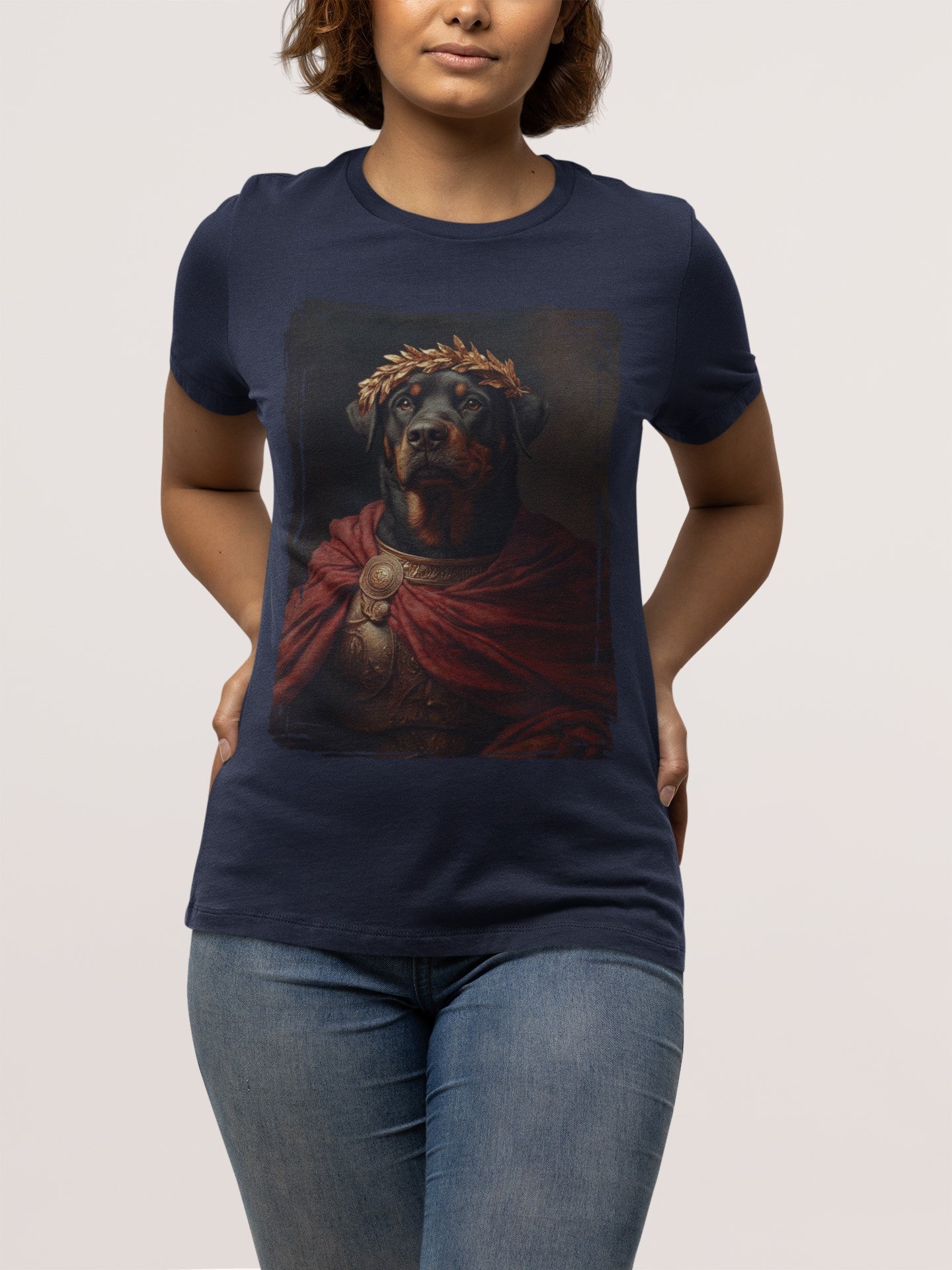 Rottweiler Roman Emperor Graphic Tee