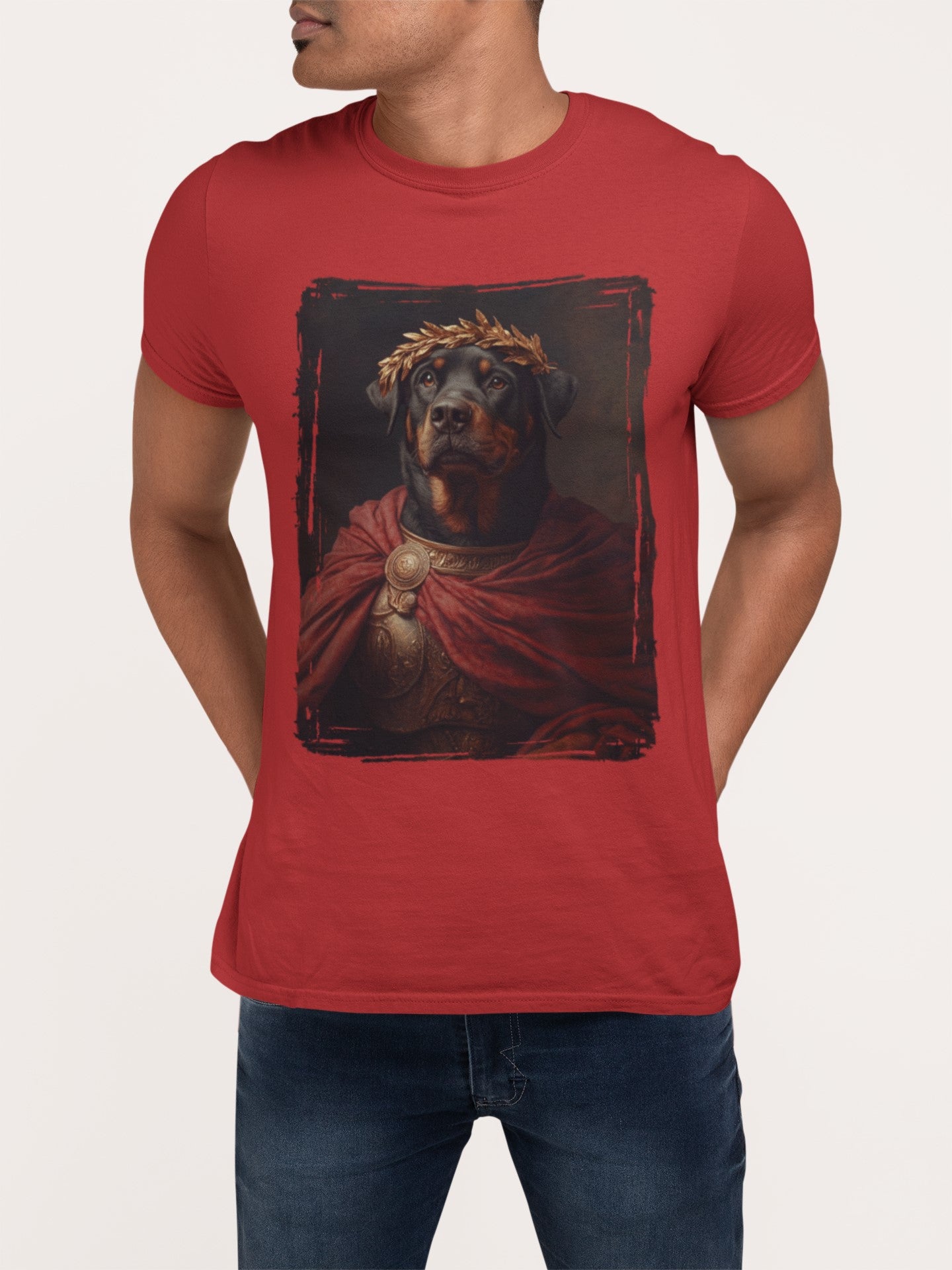 Rottweiler Roman Emperor Graphic Tee