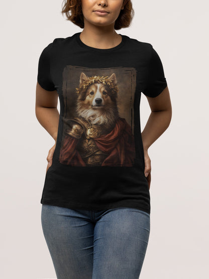 Shetland Sheepdog Roman Emperor Graphic Tee