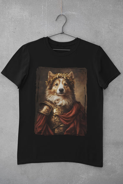 Shetland Sheepdog Roman Emperor Graphic Tee