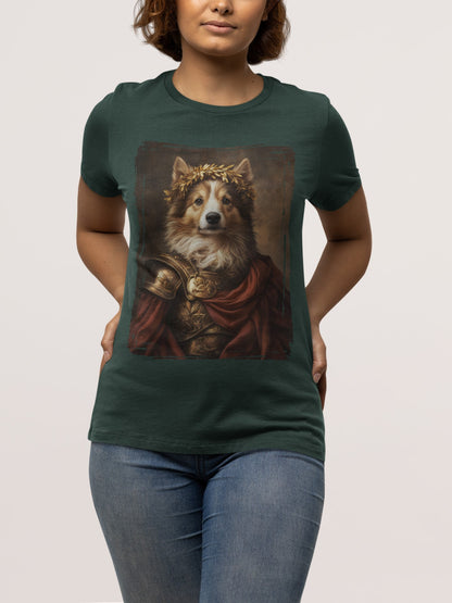 Shetland Sheepdog Roman Emperor Graphic Tee