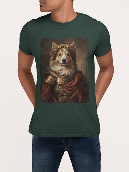 Shetland Sheepdog Roman Emperor Graphic Tee