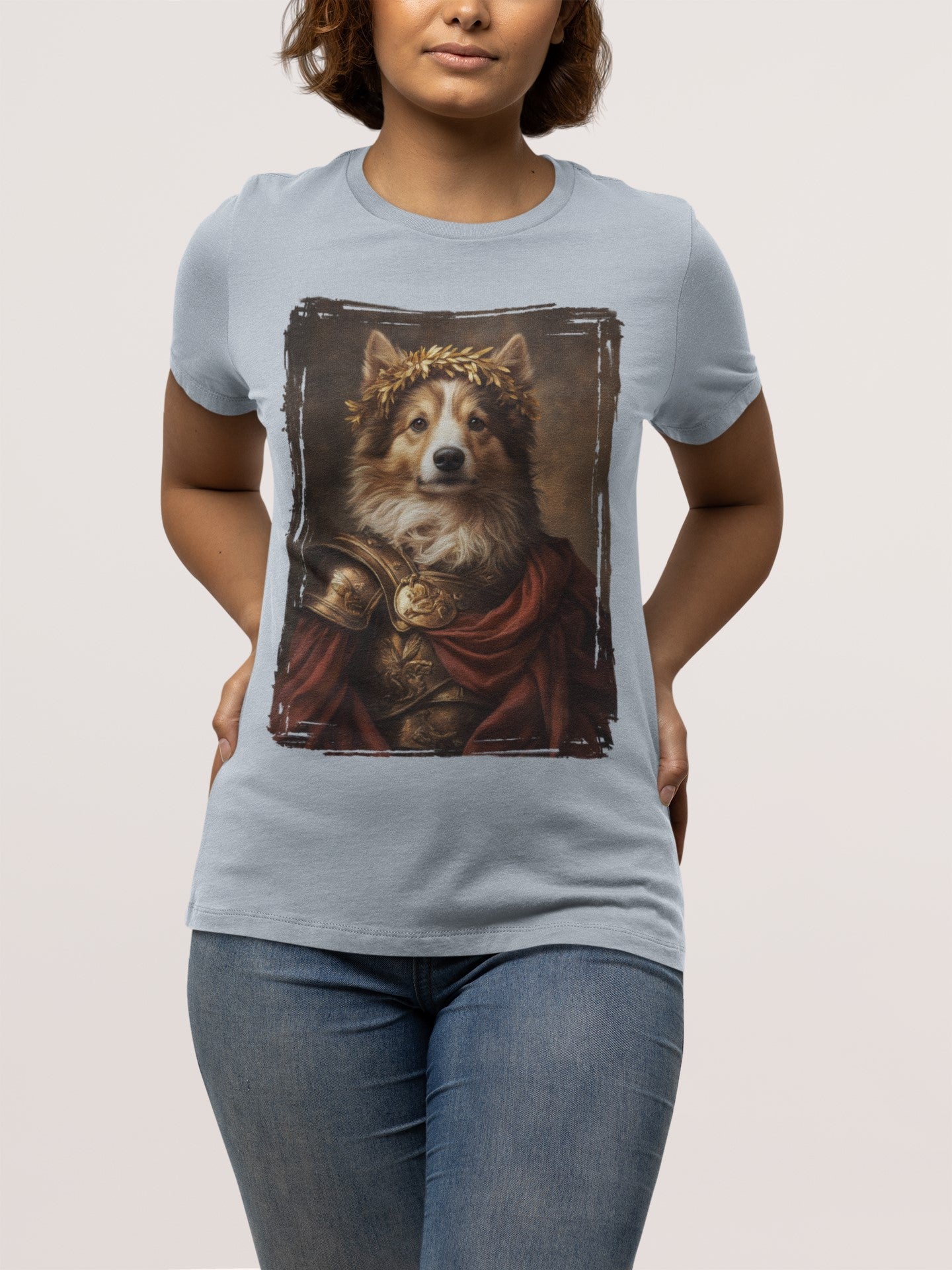 Shetland Sheepdog Roman Emperor Graphic Tee