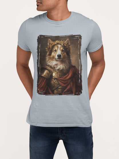 Shetland Sheepdog Roman Emperor Graphic Tee