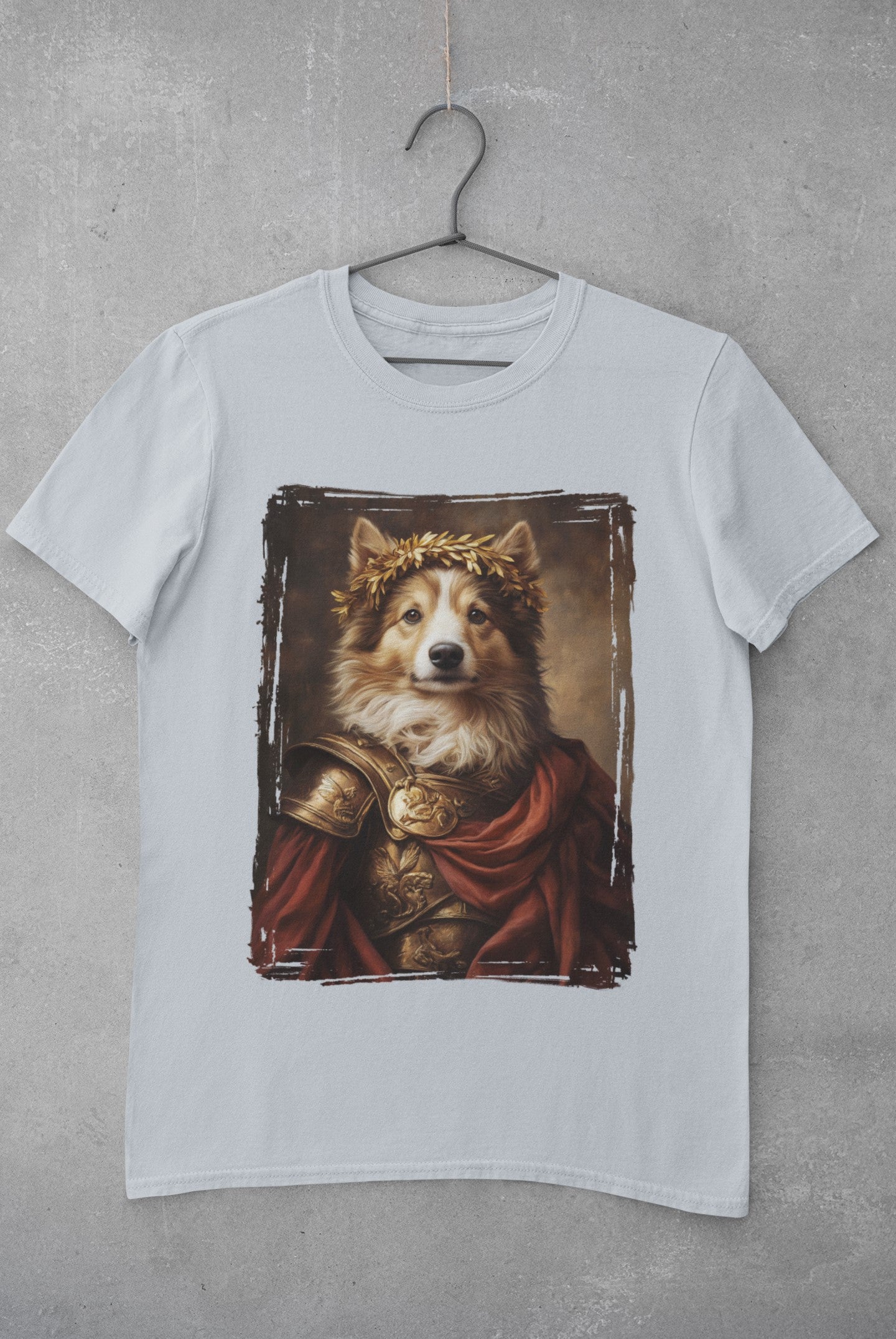 Shetland Sheepdog Roman Emperor Graphic Tee