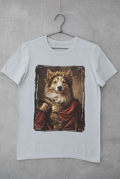 Shetland Sheepdog Roman Emperor Graphic Tee