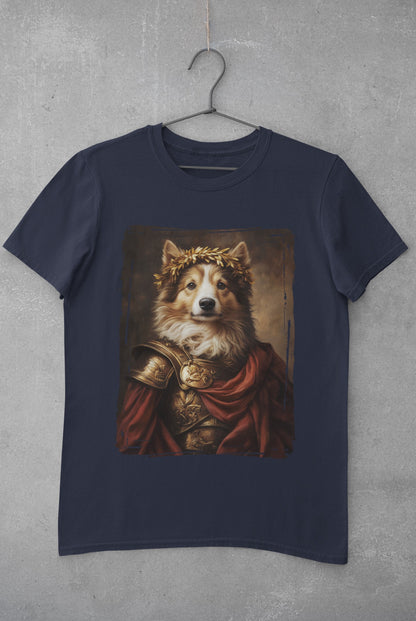 Shetland Sheepdog Roman Emperor Graphic Tee