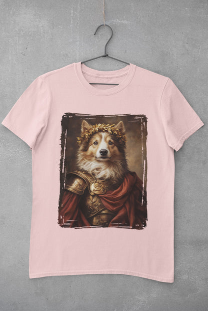 Shetland Sheepdog Roman Emperor Graphic Tee