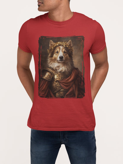 Shetland Sheepdog Roman Emperor Graphic Tee