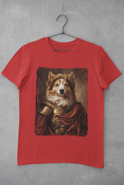 Shetland Sheepdog Roman Emperor Graphic Tee