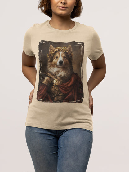 Shetland Sheepdog Roman Emperor Graphic Tee