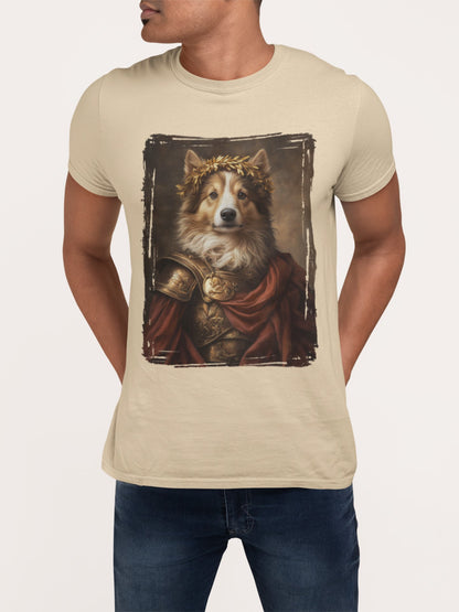 Shetland Sheepdog Roman Emperor Graphic Tee