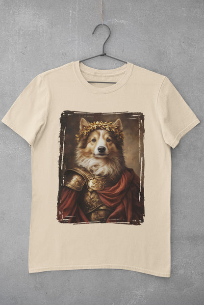 Shetland Sheepdog Roman Emperor Graphic Tee