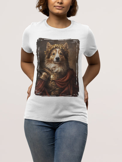 Shetland Sheepdog Roman Emperor Graphic Tee