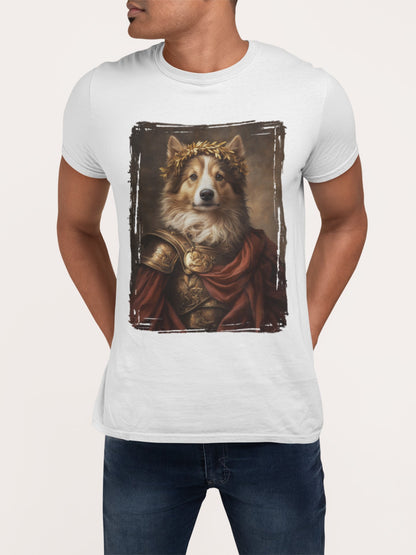 Shetland Sheepdog Roman Emperor Graphic Tee